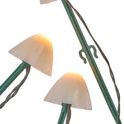 Solar Mushroom 2 In 1 String Lights With Stakes