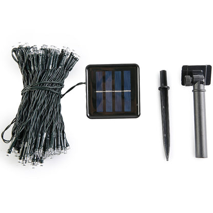 Solar Powered White String Lights Outdoor