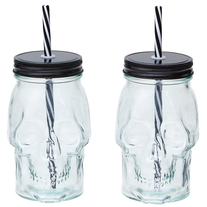 Spooky Skull Drinkware