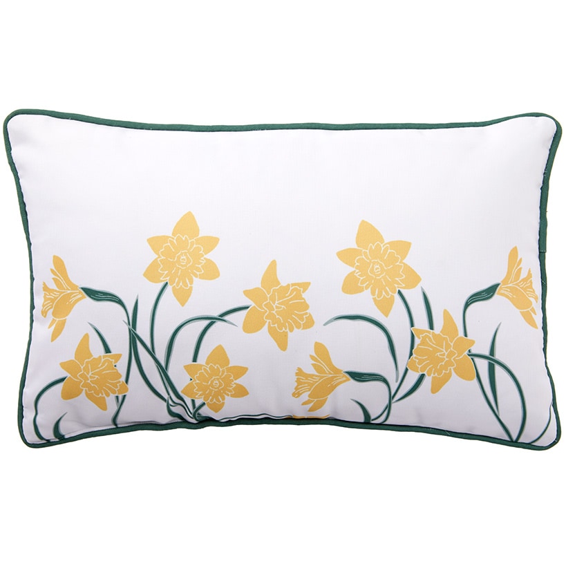 Spring Floral Accent Pillow