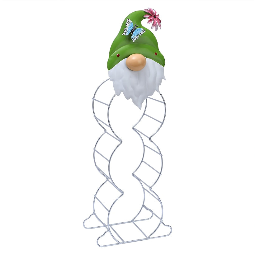 Garden Gnome Metal Toilet Paper Holder for Bathroom