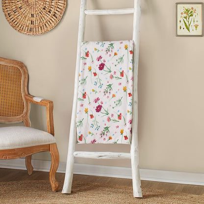 Spring Plush Printed Throws