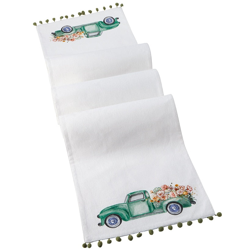 Spring Truck Set of 4 Placemat or Runner