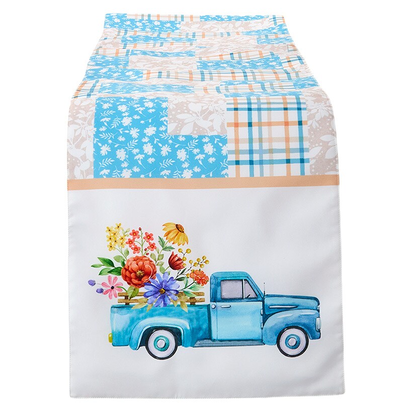 Spring Truck Table Runner