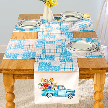 Spring Truck Table Runner