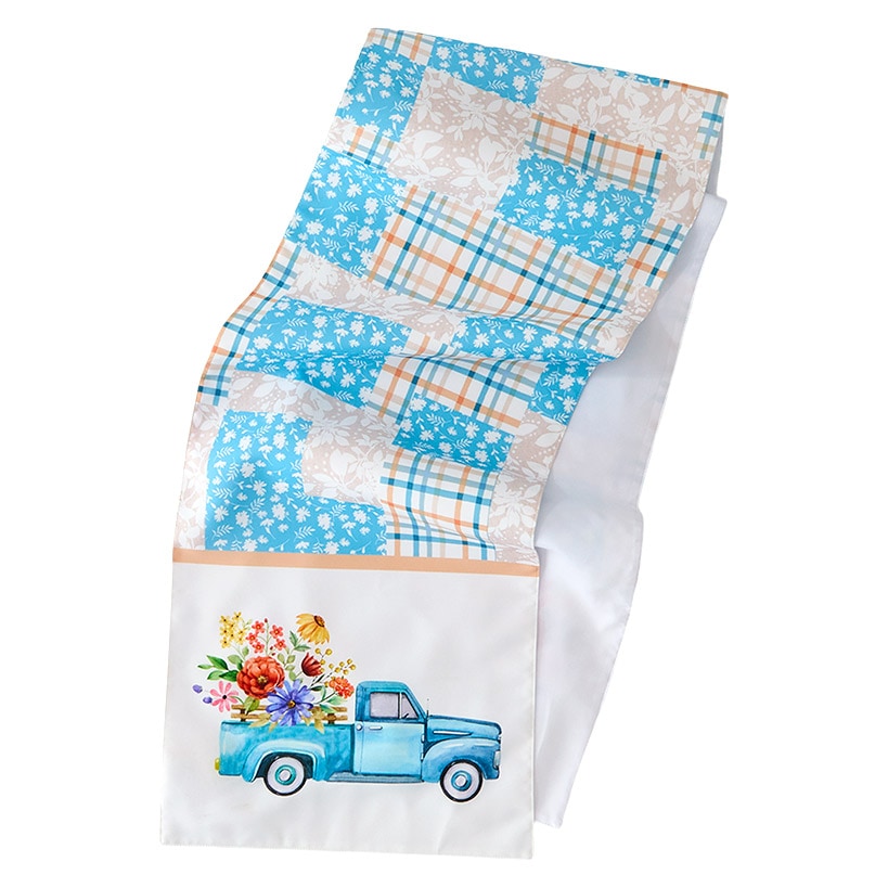 Spring Truck Table Runner