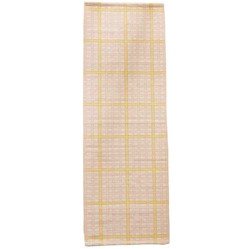 Springtime Plaid Accent Rug or Runner
