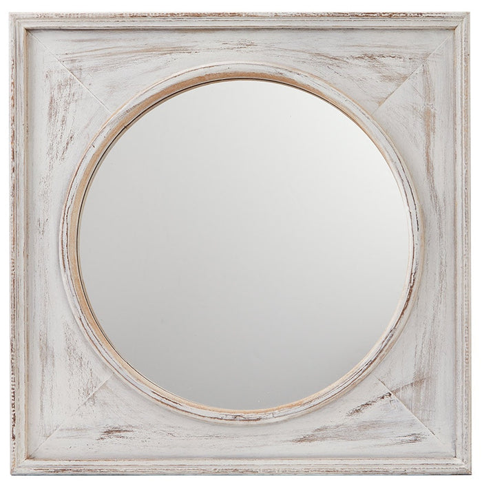 Rustic Square Frame with Mirror | LTD Commodities