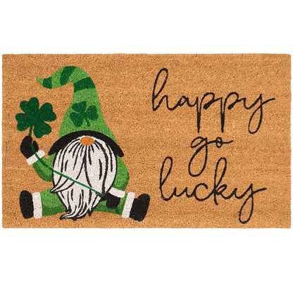 St Patrick's Day Coir Doormat 30" x 18"