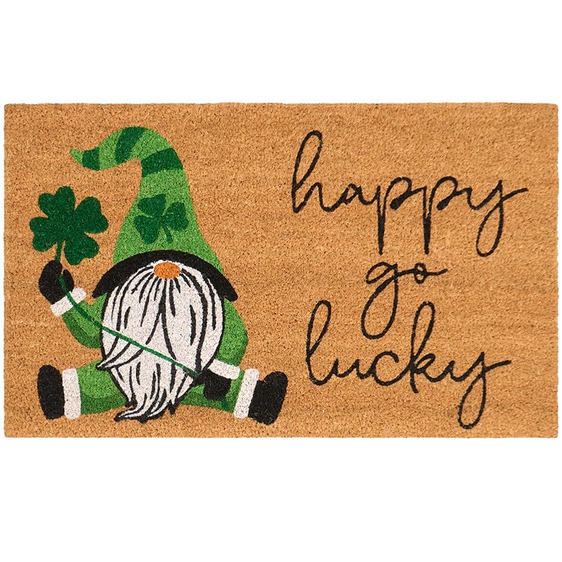 St Patrick's Day Coir Doormat 30" x 18"
