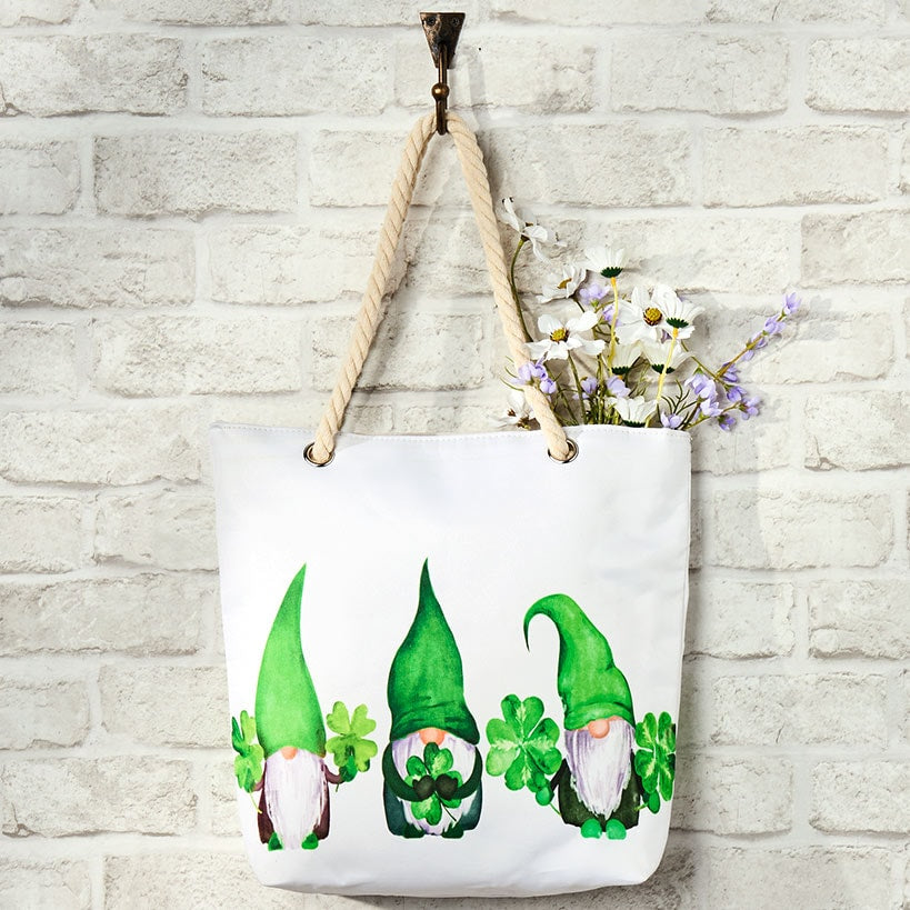 St Patrick's Day Tote Gnomes or Clovers#select-item_gnomes