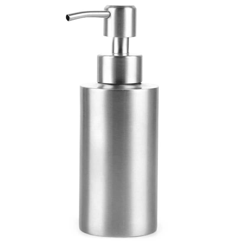 Stainless Steel 8.5-oz. Soap Dispenser