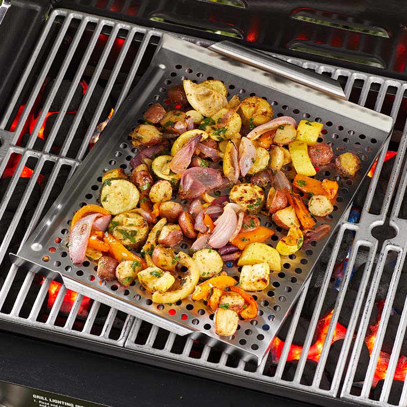 Stainless Steel Grill Toppers