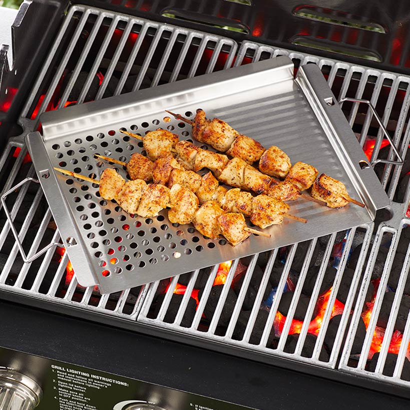 Stainless Steel Grill Toppers
