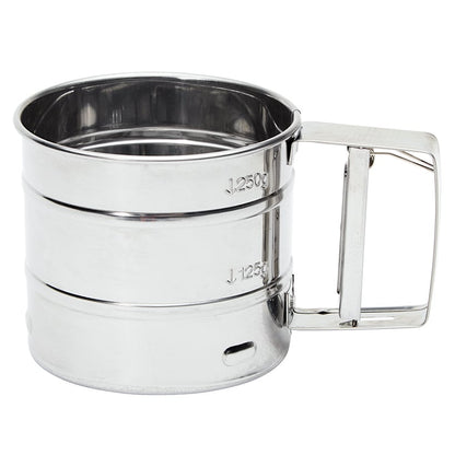 Hand Held Sifter for Baking Stainless Steel