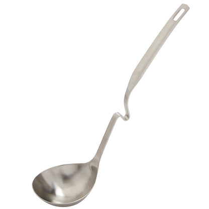 Stainless Steel Ladle with Rim Rest