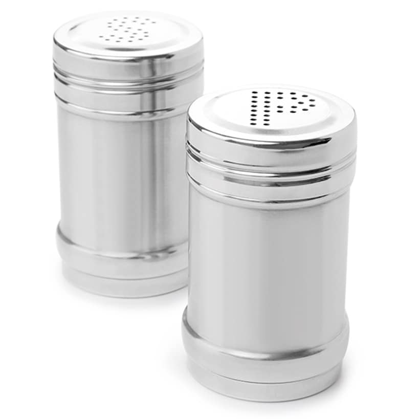 Stainless Steel Salt & Pepper Shakers