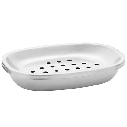 Soap Dish Holder Stainless Steel Double Layer Draining 2pc