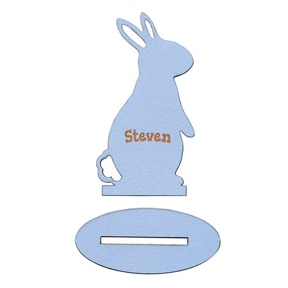 Personalized Standing Bunny Wood Gifts