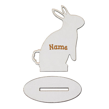 Personalized Standing Bunny Wood Gifts