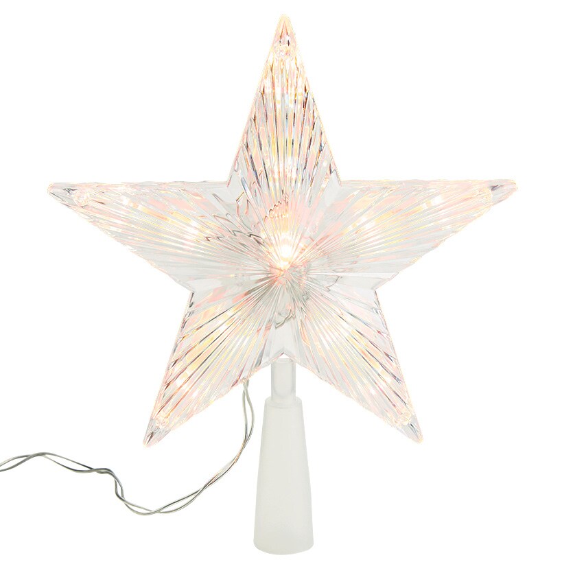 Lighted Star Christmas Tree Topper