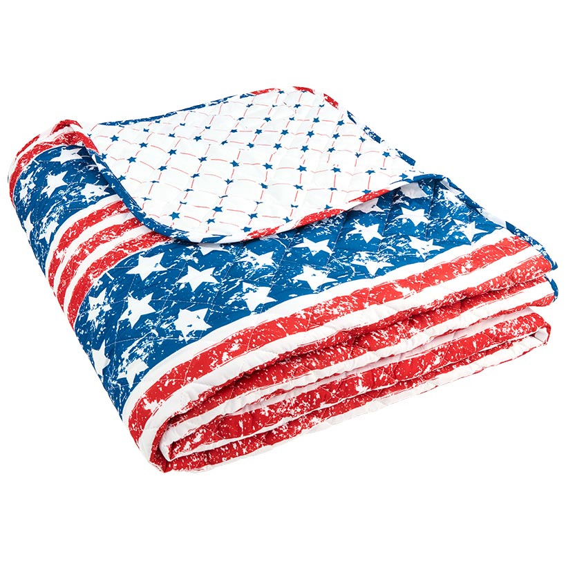 Mossy Oak Stars and Stripes Reversible Quilt, Full/Queen or King