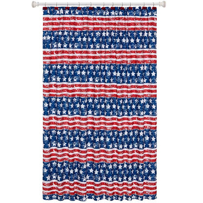 Mossy Oak Stars and Stripes Shower Curtain, Bath Rug, Hand Towels, Hooks