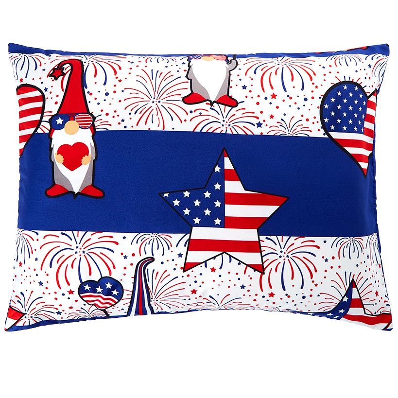 Stars and Stripes Gnome Queen or King Complete Comforter Set#select-size_queen