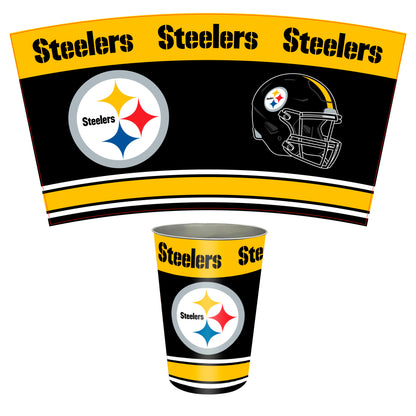 NFL Tin Wastebasket