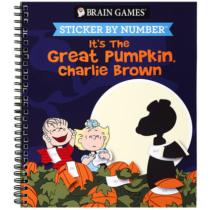 Charlie Brown Sticker-by-Number Books