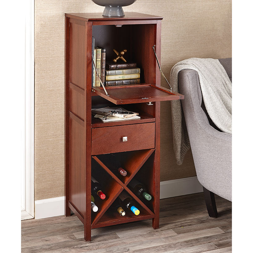 Storage Cabinet with Drop-Down Door