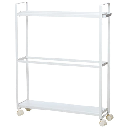 Laundry Storage Cart with Drying Rack for Towels and Clothes