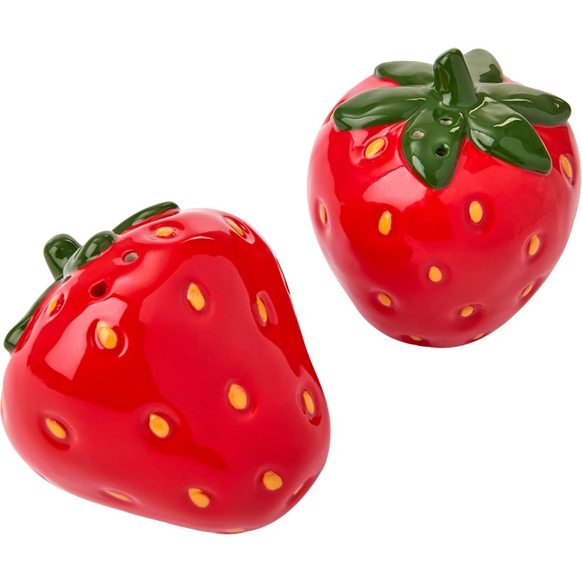 Strawberry Fields Decorative Salt and Pepper Shakers