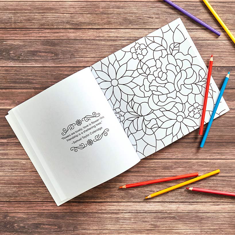 Stress-Free Coloring Book