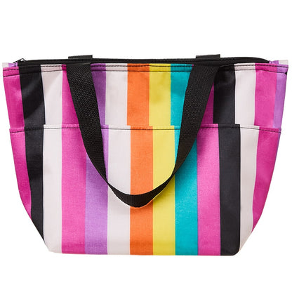 Insulated Bag with Matching Crossbody Bag Striped