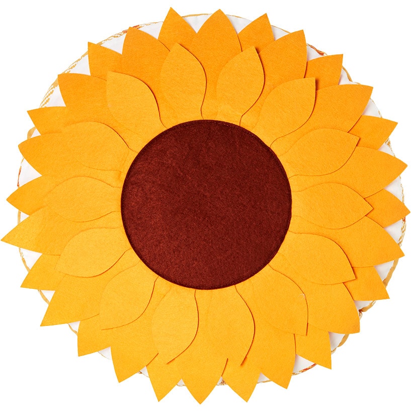 Sunflowers and Gnomes Full/Queen or King Quilt, Sham, or Accent Pillow