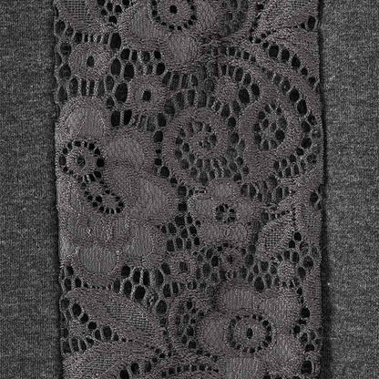 Sweatshirt Tunics with Lace Sleeves