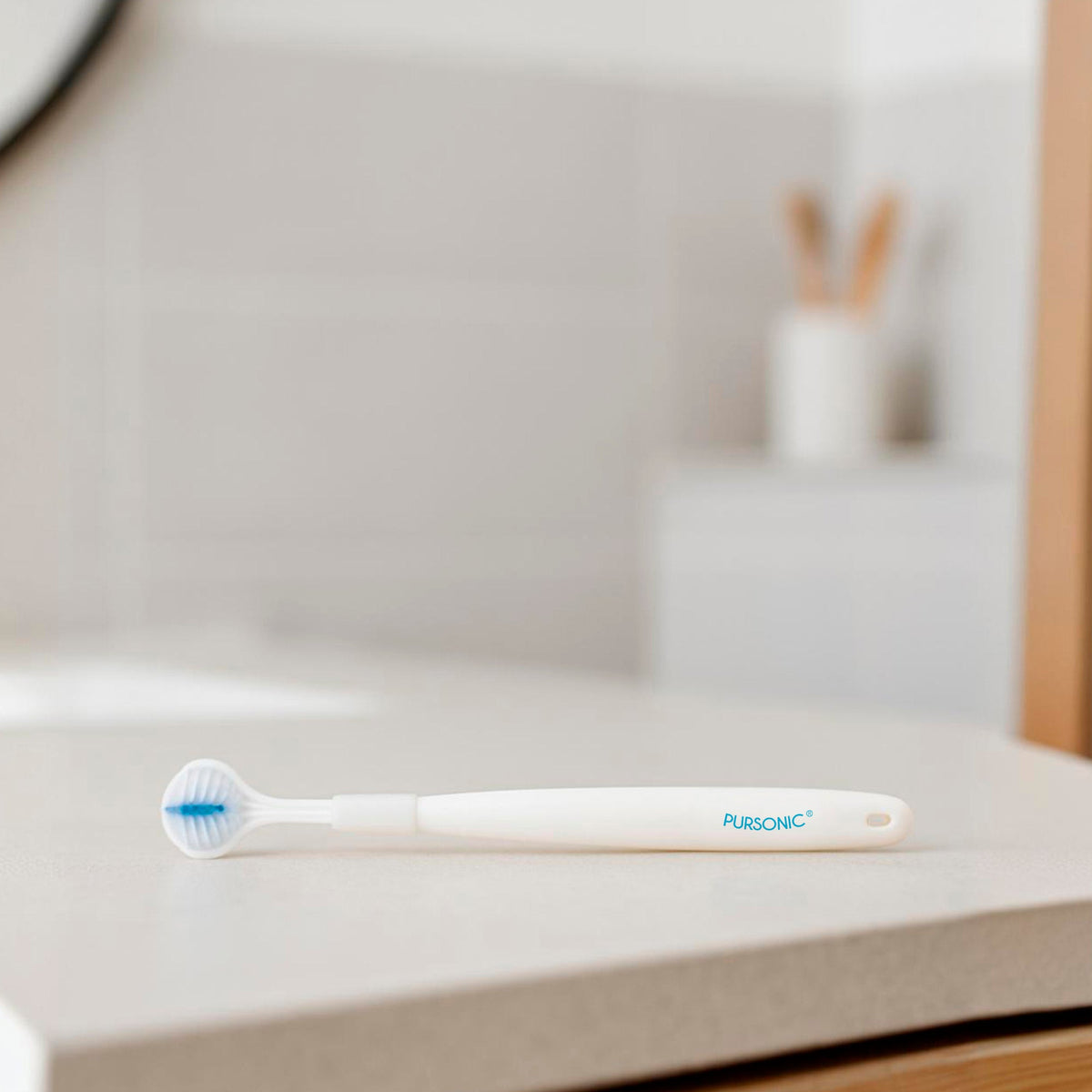 Pursonic 3D Advanced Tech 360° Full Coverage Toothbrush Set (4-Pack)
