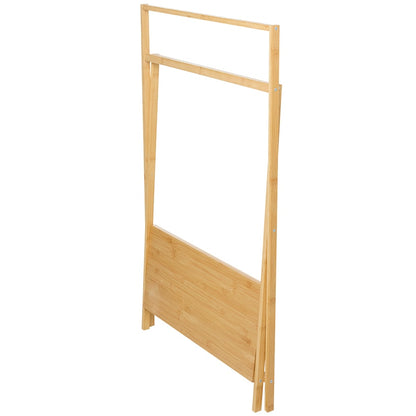 Bamboo Freestanding Towel Rack - Foldable