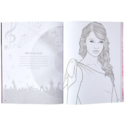 Taylor Swift Forever Coloring and Activity Book - Quizzes Puzzles Photos