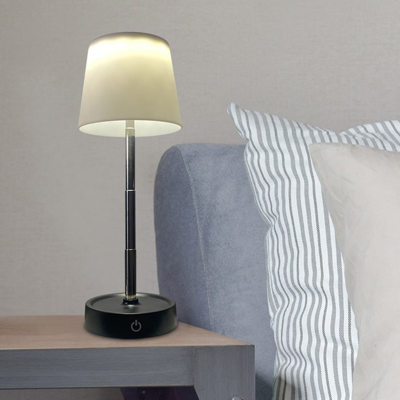 Telescoping 2-in-1 Night Light Table Lamp