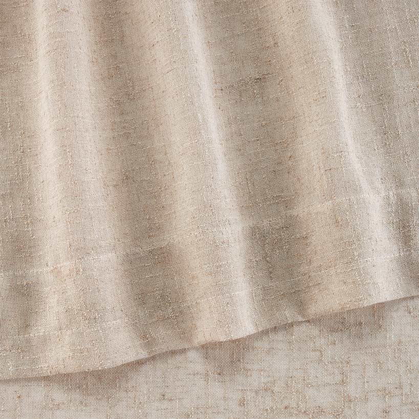 Textured Linen Blend Valance or Swag Pair