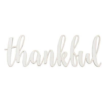 Thankful Wood Decor