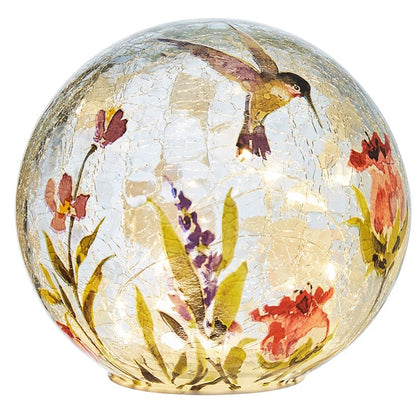 Lighted Themed Glass Globe - Butterfly or Sea Life