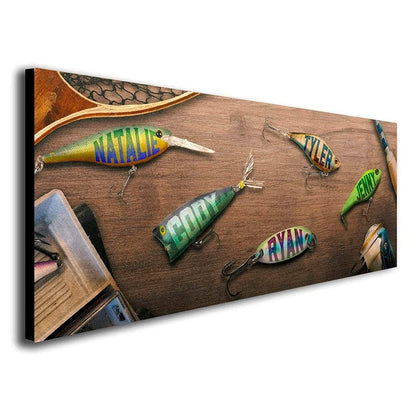 Personalized Sports or Fishing Themed Wall Hanging