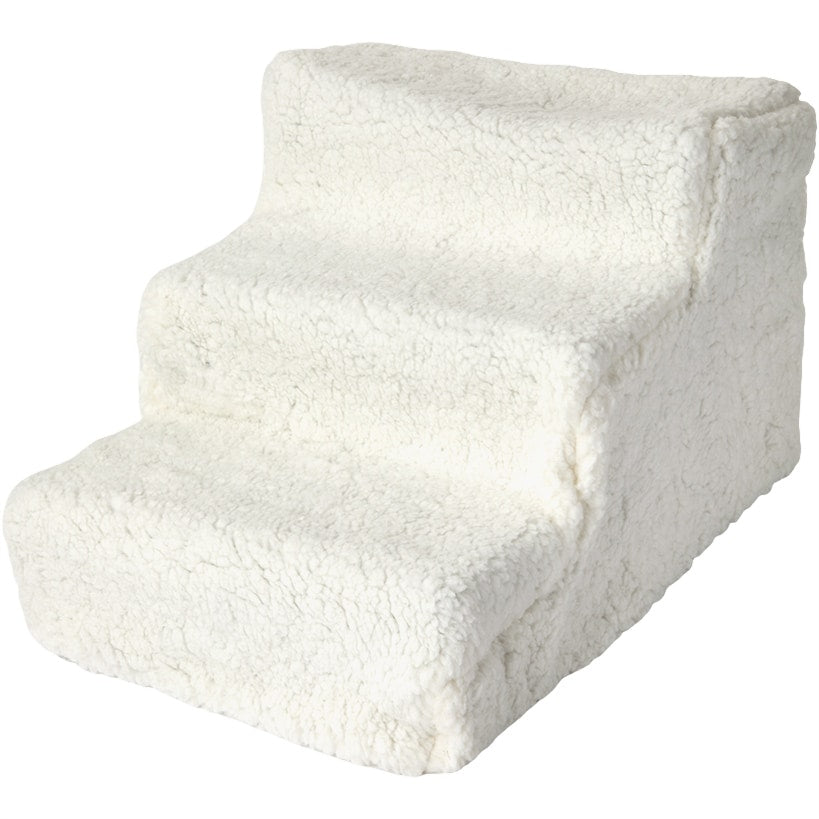 Pet Parade® Three Step Stairs Dog and Cat Easy Access To Beds Couch