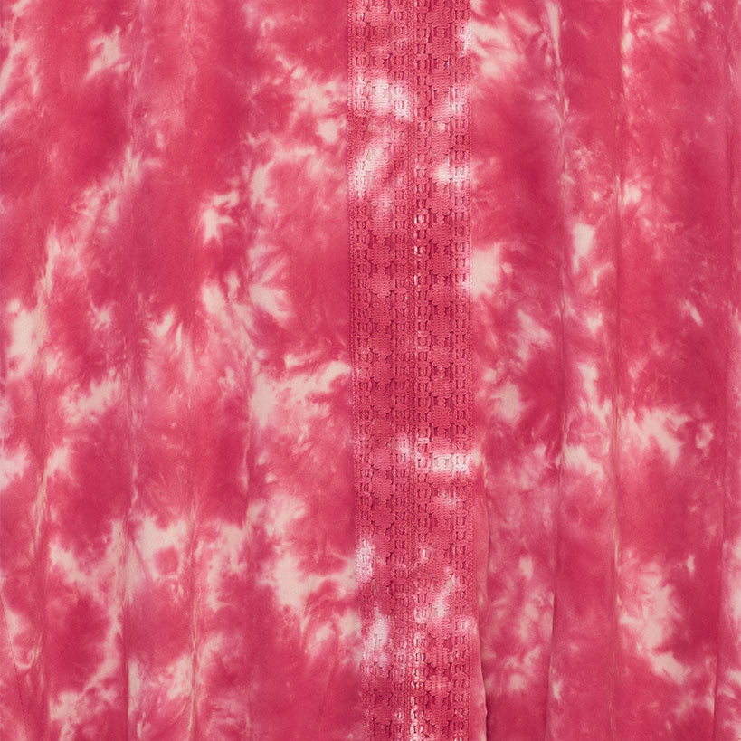 Tie-Dye Lace Trim Cover-Up Caftan#select-color_fuchsia