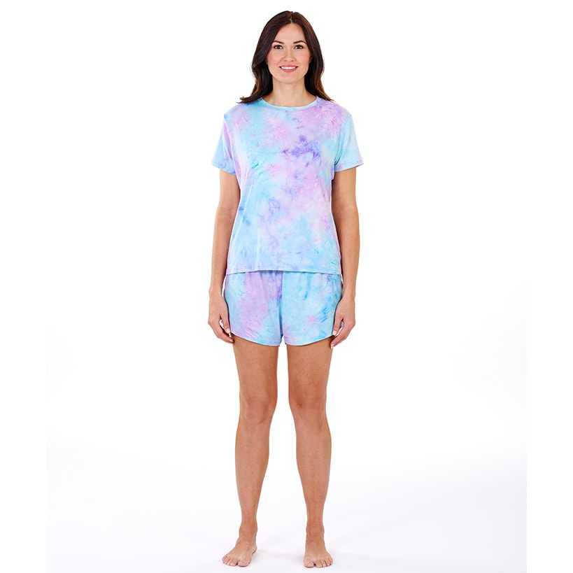 Tie-Dye Shorty Pajama Sets