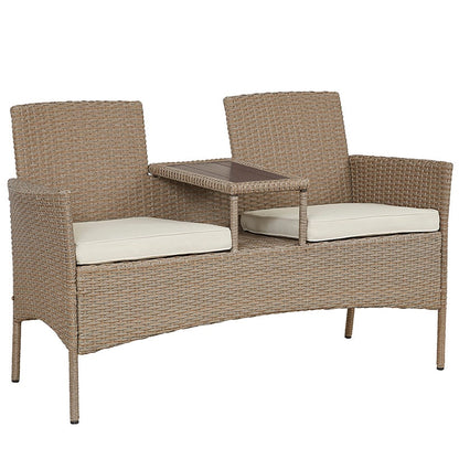 Tiki Outdoor Patio Love Seat