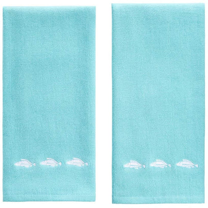 Tisa Fish Shower Curtain, Bath Rug, Hand Towels, Valance, or Hooks